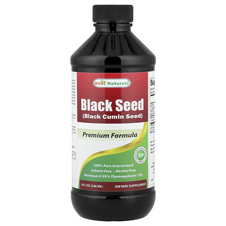 Best Naturals, Black Seed Oil, Schwarzkümmelöl, alkoholfrei, 236 ml (8 fl. oz.)