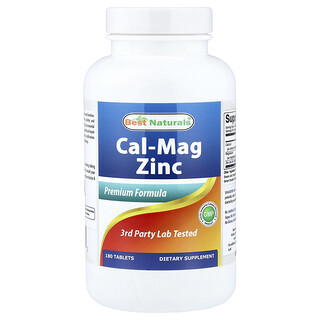 بيست ناتشرالز‏, Cal-Mag Zinc ، 180 قرصًا