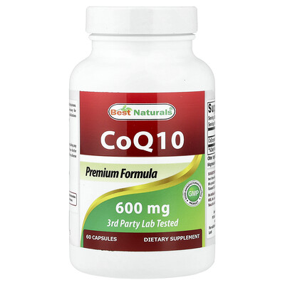 Product Image for Best Naturals, CoQ10, 600 mg, 60 Capsules
