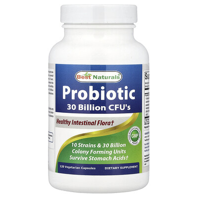 Product Image for Best Naturals, Probiotic, 120 Vegetarian Capsules