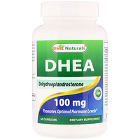 DHEA, 100 mg, 60 Capsules - изображение