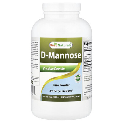 Product Image for Best Naturals, D-Mannose, 8 oz (227 g)