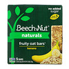 Beech-Nut, Naturals, фруктовые овсяные батончики, этап 4, банан, 5 батончиков, 22 г (0,78 унции)