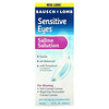Bausch + Lomb, Solución salina, Sensitive Eyes, 355 ml (12 oz. líq.)