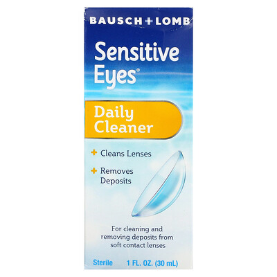 

Bausch + Lomb Sensitive Eyes ежедневное очищающее средство 30 мл (1 жидк. Унция)