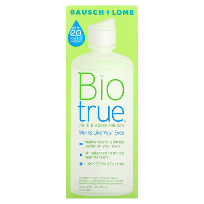 

Biotrue Multi-Purpose Solution 10 fl oz (296 ml)