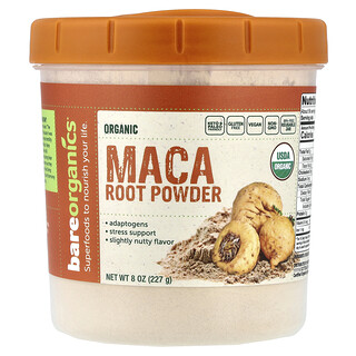 BareOrganics, Organic Maca Root Powder, 8 oz (227 g)