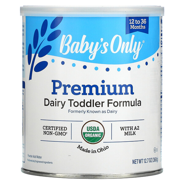 Nature's One, Baby's Only Organic, Kleinkind-Formel, Milchprodukt, 12,7 oz (360 g)