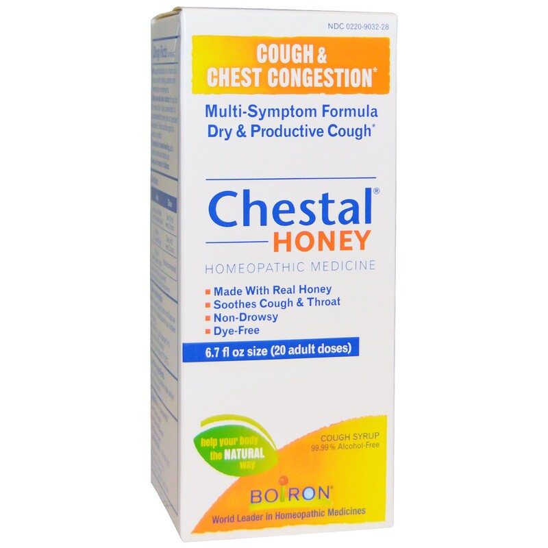 Boiron, Chestal Honey, Cough & Chest Congestion, 6.7 fl oz (20 adult