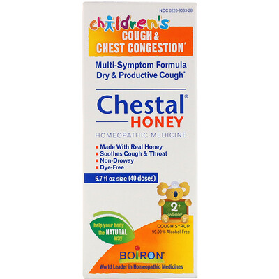 

Chestal Honey, Children's Cough & Chest Congestion, 6.7 fl oz