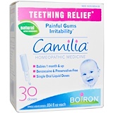 Отзывы о Boiron, Camilia, облегчение боли при прорезывании зубов, 30 жидких доз, 0,034 жидкой унции каждая