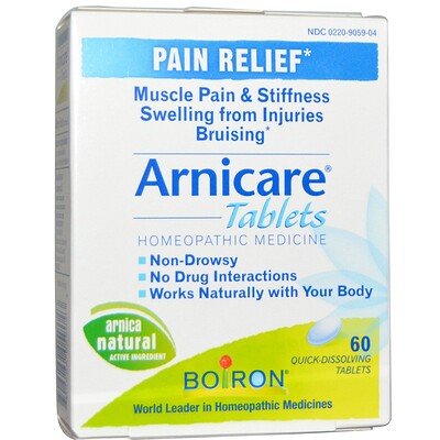

Arnicare, обезболивание, 60 быстрорастворимых таблеток