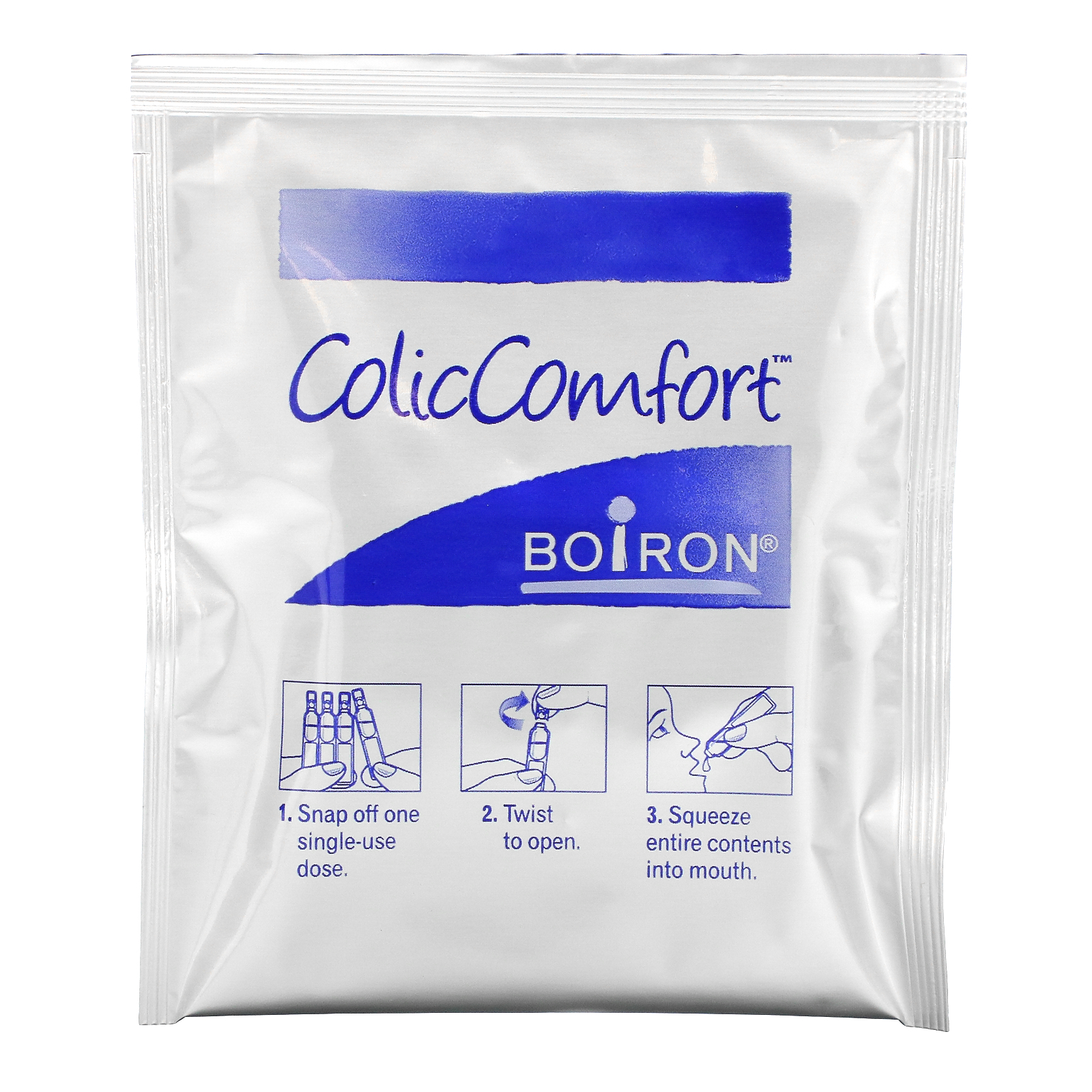 Boiron, ColicComfort, Alívio para Gases e Cólicas, 1 mês ou mais, 30 ...