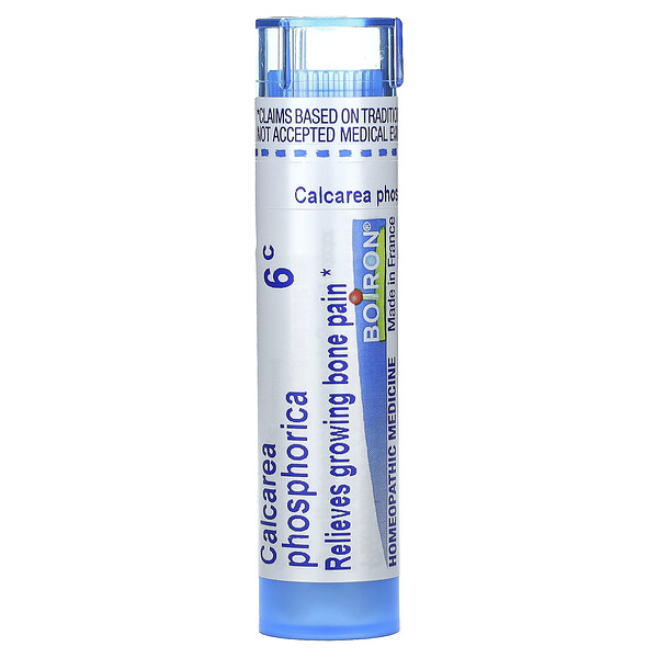 Boiron Calcarea Phosphorica 6C, Growing Pain Relief, 80 Pellets