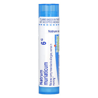 Boiron, Natrum muriaticum 6C, Soulagement des allergies, 80 granules