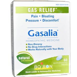 Boiron, Gasalia 60 быстро растворяющихся таблеток инструкция, применение, состав, противопоказания