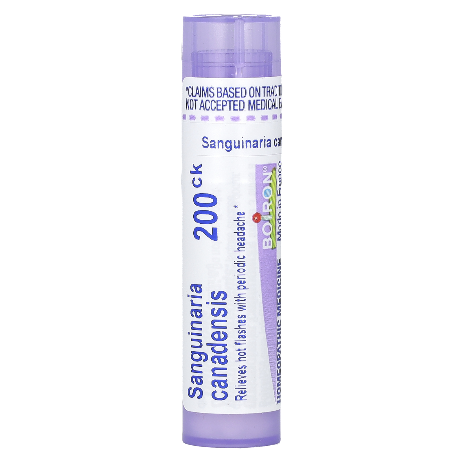 Boiron (보이론), Sanguinaria Canadensis 200CK, 폐경기 증상 완화, 펠릿 80개