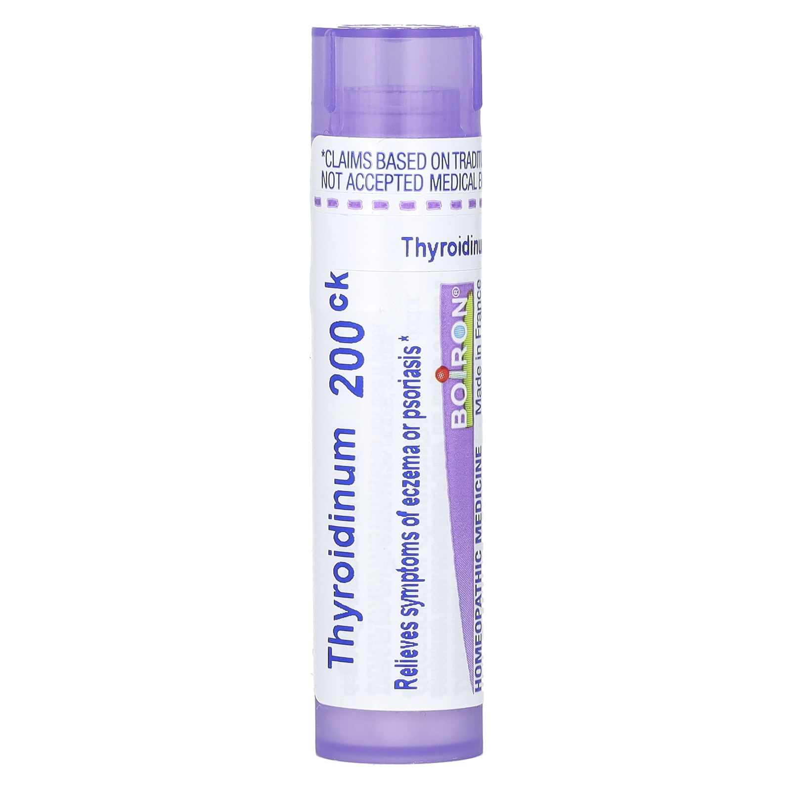 Boiron (보이론), Thyroidinum, 200CK, 습진 완화, 펠릿 80개