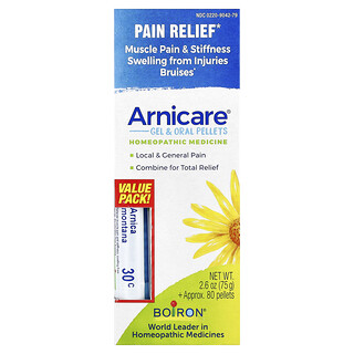 Boiron, Balíček Arnica Gel & Oral Pellets Value Pack, 2 kusy