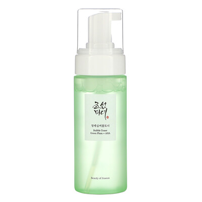 Beauty of Joseon Bubble Toner, Green Plum + AHA, 5.07 fl oz (150 ml)