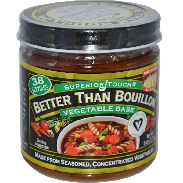 Better Than Bouillon, Superior Touch, овощная кулинарная основа, 8 унций (227 г)