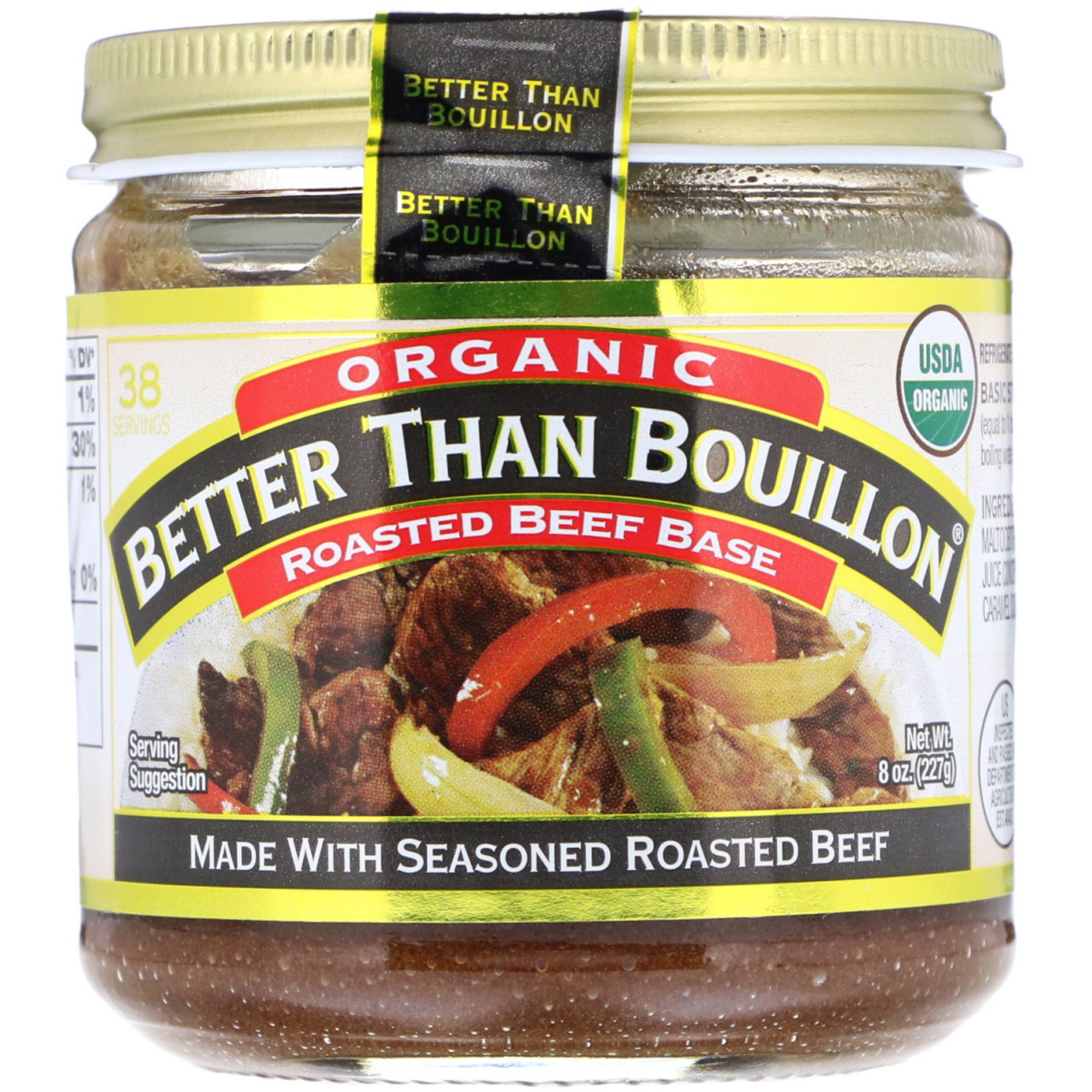 Better Than Bouillon, Organic Roasted Beef Base, 8 oz (227 g) iHerb