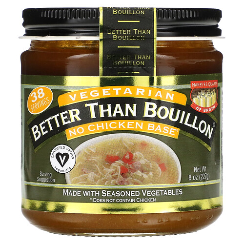 Better Than Bouillon, Vegetarisch, nicht auf Hⁿhnerbasis, 8 oz (227 g)