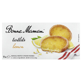 Bonne Maman, 果馅饼，柠檬味，9 个，每个 0.49 盎司（13.9 克）