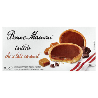 Bonne Maman, 水果撻，巧克力焦糖，9 個，每個 0.53 盎司（15 克）