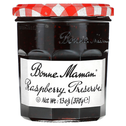 Bonne Maman Raspberry Preserves, 13 oz (370 g)