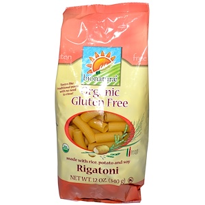 Бионатурае, Organic Gluten Free Rigatoni, 12 oz (340 g) отзывы