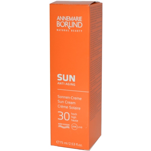 AnneMarie Borlind, Sun Anti Aging, Sun Cream, 30 SPF, 2.53 fl oz (75 ml) (Discontinued Item) 