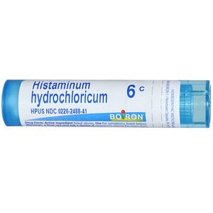 Отзывы о Бойрон, Сингл Рэмэдис, Histaminum Hydrochloricum, 6C, Approx 80 Pellets
