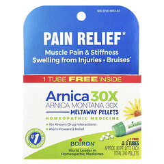 Arnica Montana, 30X, 3 тюбики, прибл. 80 гранул в кожній