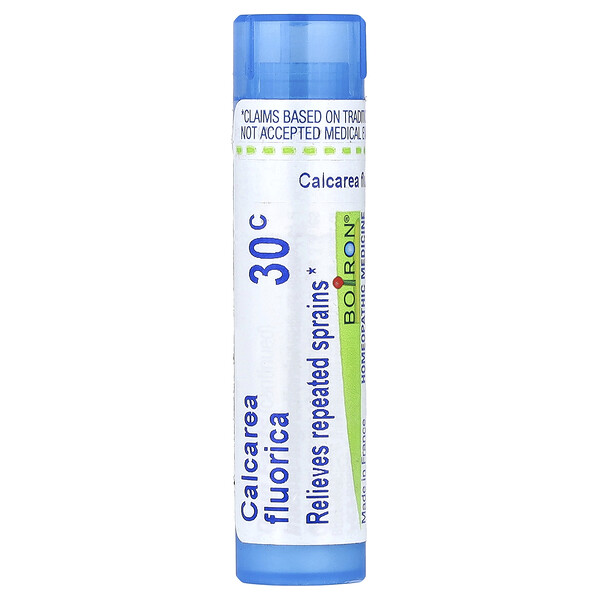 Boiron Calcarea Fluorica, 30C, Joint Pain Relief, Approx 80 Pellets
