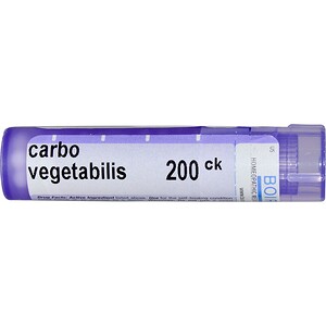 Boiron, Single Remedies, Карбо вегетабилис, 200 CK, прибл. 80 гранул