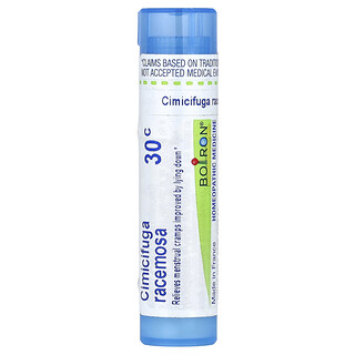 Boiron, Cimicifuga racemosa, 30C, Soulagement des crampes menstruelles, Environ 80 granules