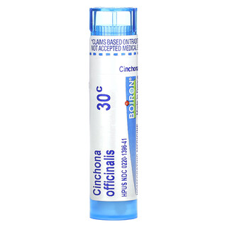 Boiron, 신코나(Cinchona Officinalis), 30C, 설사 완화제, 펠릿 약 80개