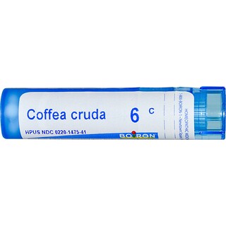 Boiron, Single Remedies, Кофе необработанный, 6C, прибл. 80 гранул
