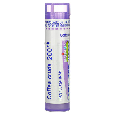 

Boiron Single Remedies Coffea Cruda 200 CK Approx 80 Pellets