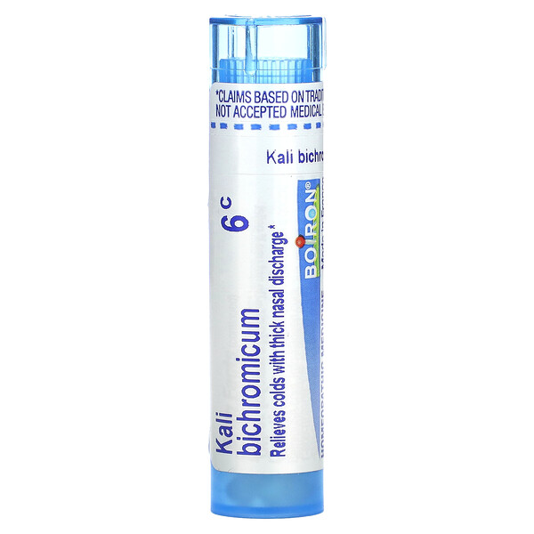 Boiron Kali Bichromicum, 6C, Cold Relief, Approx 80 Pellets