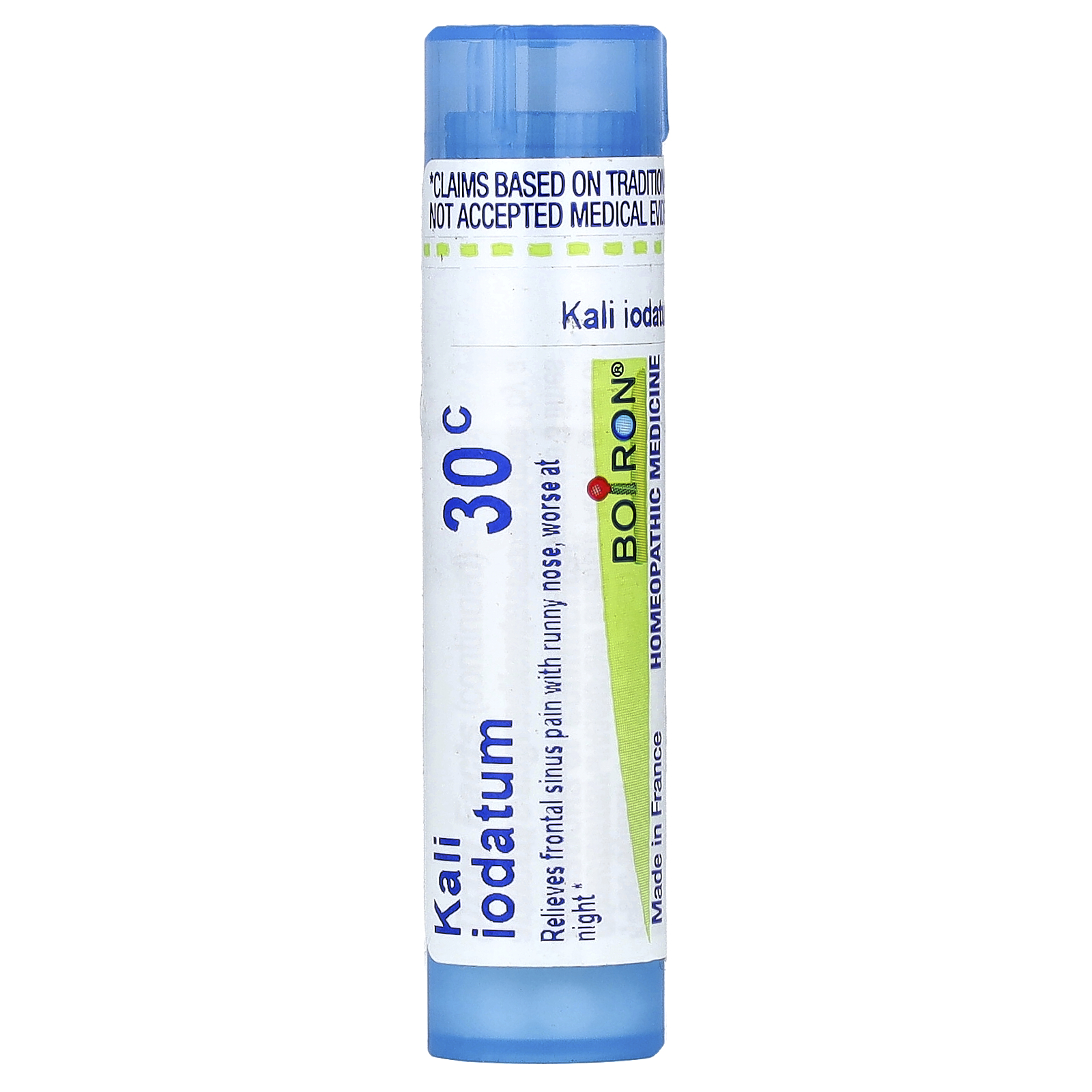 Boiron (보이론), Kali Iodatum, 30C, 부비강 통증 완화 펠릿 80개