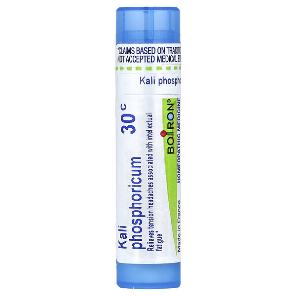 Boiron Kali Phosphoricum, 30C, Headache Relief, Approx 80 Pellets