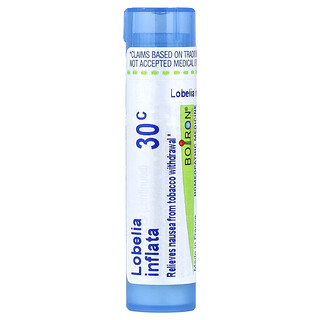 Boiron, Lobelia Inflata, 30C, Nausea Relief, Approx 80 Pellets