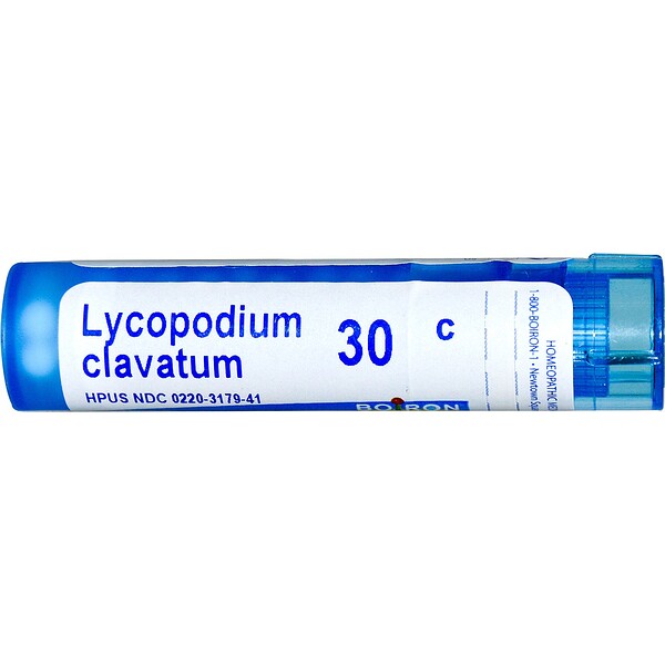 Boiron, Single Remedies‏, Lycopodium Clavatum, 30C, Approx 80 Pellets