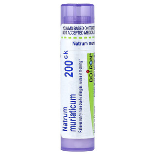 Boiron, Natrum muriaticum, 200 CK, Soulagement des allergies, env. 80 granulés