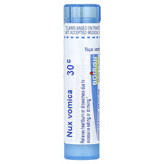Nux Vomica, 30C, засіб для полегшення печії, прибл. 80 гранул