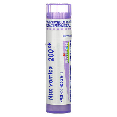 

Boiron Single Remedies Nux Vomica 200 CK Approx 80 Pellets