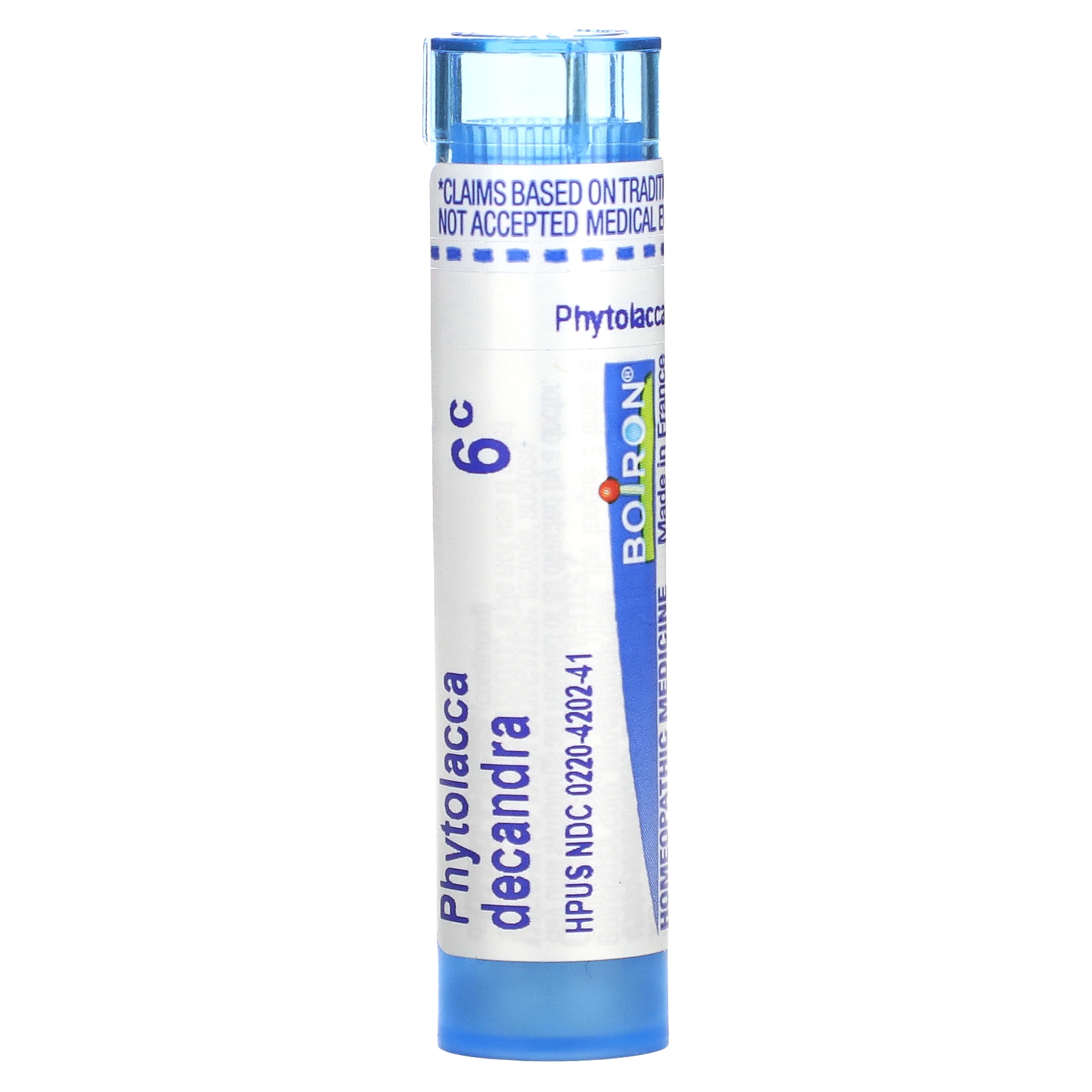Boiron, Phytolacca Decandra, 6C, Sore Throat Relief, Approx 80 Pellets