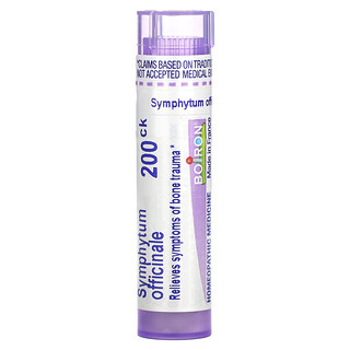 Boiron, Symphytum officinale, 200CK, Alivio del dolor óseo, 80 gránulos aprox.